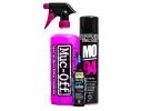 Dárková sada MUC-OFF WASH, PROTECT & LUBE WET KIT - Základní sada pro mytí, ochranu a lubrikaci kol