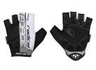 Letní krátkoprsté rukavice FORCE RADICAL, šedo-bílo-černé