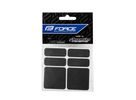 Nálepky Force reflexní sada 6 ks, černé