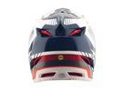 Integrální helma Troy Lee Designs D4 POLYACRYLITE QUALIFIER BLUE / WHITE 2025