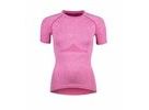 Dámské funkční triko FORCE SOFT LADY krátký rukáv, růžové