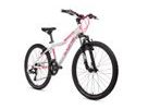 Dětské kolo Core Nipper 24", 3x6s, s odpruženou vidlicí - bílý lesk s růžovou, 2025