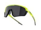 Brýle FORCE APEX, fluo-černé, černé skla