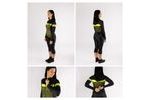 Dámský dres s dlouhým rukávem FORCE SPRAY LADY, army-fluo