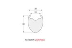 Ráfek Nextie NXT30RX 28" Disc 24děr, karbon,