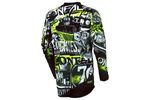 Dětský volný dres O'NEAL ELEMENT YOUTH JERSEY ATTACK BLACK/NEON YELLOW