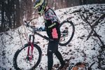 rukavice FORCE MTB AUTONOMY, černo-modré