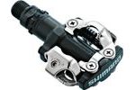 Pedály SHIMANO MTB ostatní / PD-M520 (MTB ostatní-zarážky SM-SH51-bez odrazek)