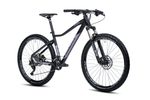 Dámské kolo Ghost LANAO Advanced 27.5 - Black / Pearl Purple Matt 2022