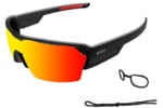 Brýle Ocean Sunglasses RACE (Black Shiny / Red)