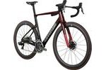 Silniční kolo Cannondale Super Six EVO Hi-MOD 1 - Tinted Red / Jet Black, Brushed Chrome and Candy Red