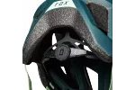 Helma FOX Mainframe Helmet Trvrs - modrozelená