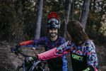 Dres s dlouhým rukávem FORCE RECKLESS, černo-červeno-modrý