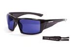 Brýle Ocean Sunglasses ARUBA (Black shiny/blue)