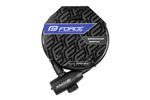 Zámek spirálový FORCE STRONG s držákem, 180cm/12mm, černý