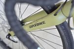 Rámový set Maxbike GRAVEL Al béžový + vidlice + osy