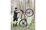 Pánské kraťasy do pasu s odnímatelnou vložkou Force MTB-11, černé