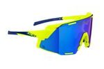 brýle FORCE GRIP fluo, modrá revo skla