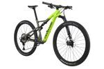 Celoodpružené kolo Cannondale Scalpel Carbon 2 29" - Neonově Zelená / Šedá