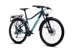 Dámské horské kolo Ghost Lanao EQ 27,5" - Pearl Poseidon Blue / Light Green Matt