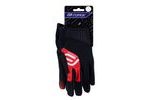 rukavice FORCE MTB POWER, černo-červené