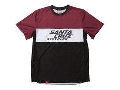 Triko/dres s krátkým rukávem SANTA CRUZ RINGER 2.0 TRAIL JERSEY brick 