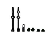 Muc-Off Sada bezdušových ventilků /Tubeless Valve Kit 44mm/Black-černý 