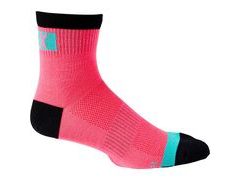 Kompresní ponožky FOX 4" Flexair Merino Socks Pink 