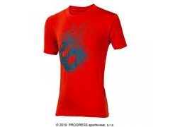 Krátké triko dětské Progress FRODO "E-XPLOSIVE" červené 