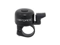 Zvonek Force MINI Fe/plast 22,2mm paličkový, černý 