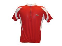 Dres SHIMANO krátký rukáv, bílá/červená, M 