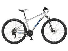 Pánské horské kolo GT Aggressor Expert SHIMANO 29" - Stříbrná 