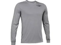 Pánský enduro dres FOX Ranger Ls Dr Jersey - šedý 