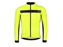 Pánská zimní bunda FORCE FROST softshell, fluo-černá 