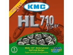 Řetěz KMC HL-710 HALF-LINK SILVER BOX 