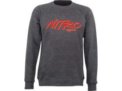 Mikina NITRO STANCE CREW SWEATSHIRT carbon 