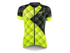 Dámský dres krátký rukáv Force Vision - fluo 