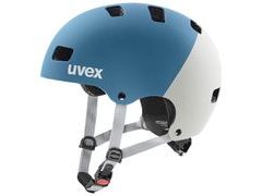 BMX helma UVEX KID 3 CC, DARK CYAN - RHINO MAT 