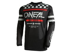 Dětský volný dres O'NEAL ELEMENT YOUTH JERSEY SQUADRON BLACK/GRAY 