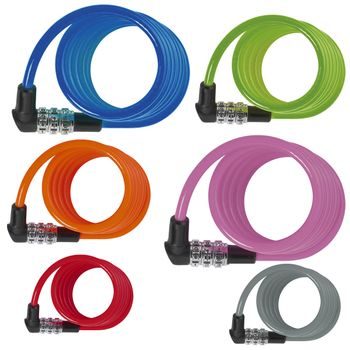 Zámek spirálový lankový na kód ABUS 3506C/120