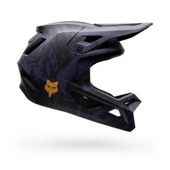 Integrální helma FOX Rampage Image Print Helmet, plum purple