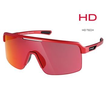 Sportovní sluneční brýle R2 HD BOOST AT114K, červené