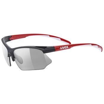 Brýle UVEX SPORTSTYLE 802 VARIO, BLACK RED WHITE/SMOKE