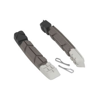 Brzdové špalky Force náhradní, černo-šedo-bílé 70mm