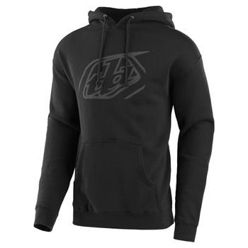 Mikina Troy Lee Designs CROPPED BADGE BLACK / REFLECTIVE