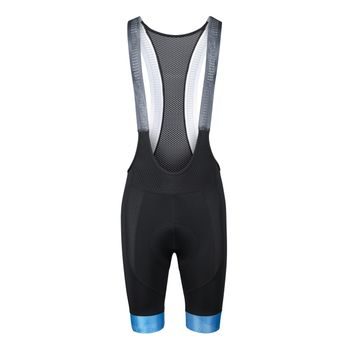 Pánské kraťasy se šráky a vložkou FORCE STRIPE, černo-modré