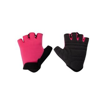 Dětské krátkoprsté rukavice FORCE FUN KID, růžové