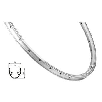 Ráfek Force CLASSIC 559x19 32děr, stříbrný