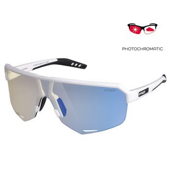 Fotochromatické sportovní sluneční brýle R2 FLUKE AT100B3, bílé