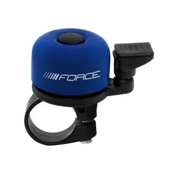 Zvonek FORCE MINI Fe/plast 22,2mm paličkový, modrý